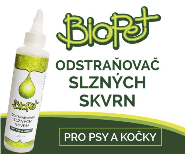 BioPet odstraňovač slzných škvŕn