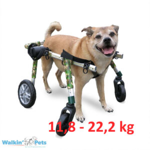Walkin' Wheels Střední invalidní vozík plná podpora (4-kolový)
